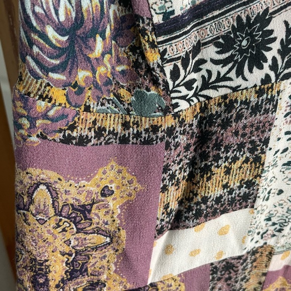 Free People Margarita Patchwork Jumpsuit in Ivory Combo - Picture 4 of 8